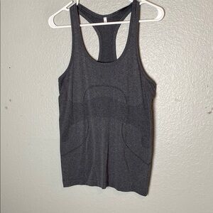 Lululemon Athletica Gray  Swiftly Tank Top size 8